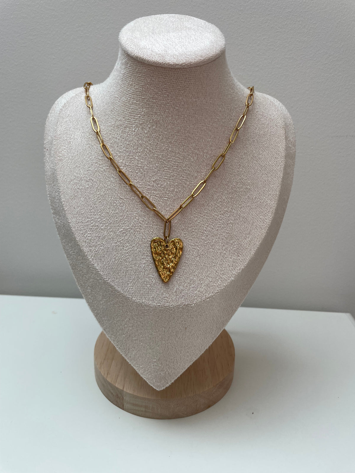 Sautoir coeur