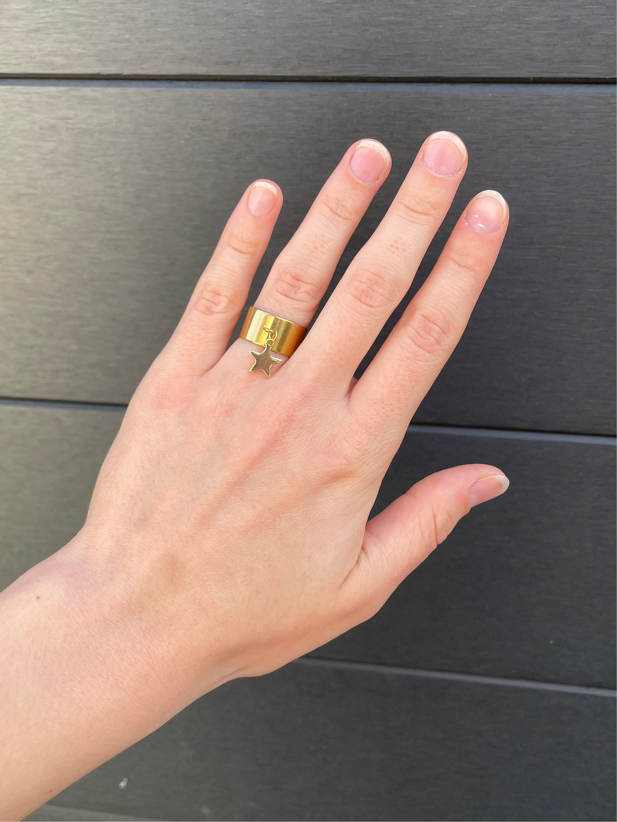 Bague étoile