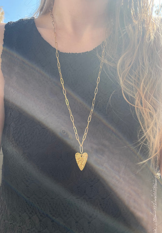 Sautoir coeur