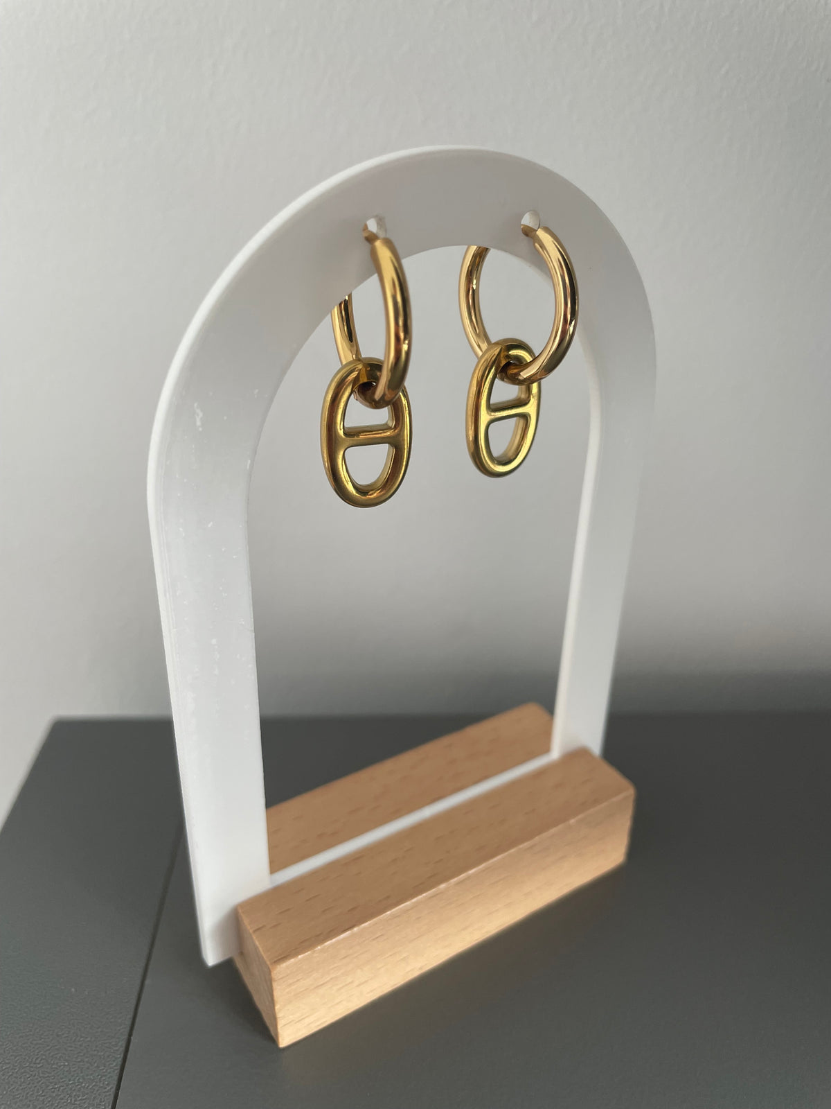 Boucles d’oreilles marine