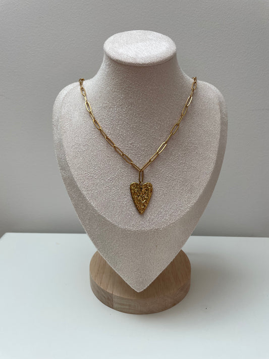 Sautoir coeur